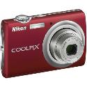 Nikon Coolpix S220 Red Compact Digital Camera