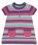 Short Sleeve Striped Knitted Dress 3-6 mos