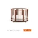 STOKKE® Sleepi ™  Bed Extention - Walnut Brown