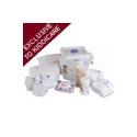 Bambino Mio Premium Birth To Potty Pack (Mixed Print & White Covers)