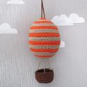 Hand Crochet Hot Air Balloon Hanging by ATTIC