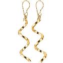 9ct Gold Twist Earrings