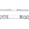 Men's Silver ID Bracelet