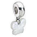 Truth Sterling Silver - Mother of Pearl Butterfly Charm
